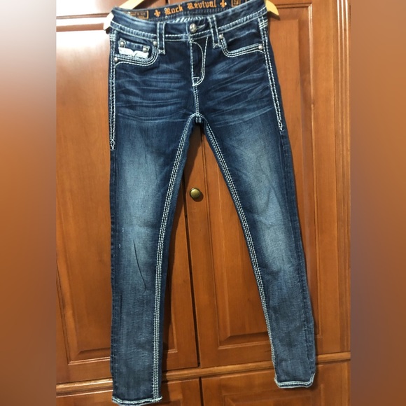Rock Revival Denim - Rock Revival Vivian Mid-rise Skinny Size 28 Jeans